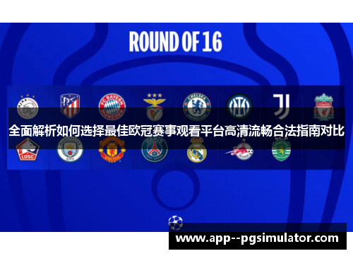 全面解析如何选择最佳欧冠赛事观看平台高清流畅合法指南对比